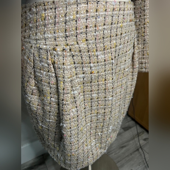 Tory Burch NWT Tweed Nova Skirt Size 10 - Picture 3 of 9